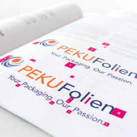 Corporate Design PEKU Folien