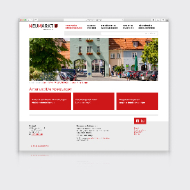 Neue Webseite für die Stadt Neumarkt geht online