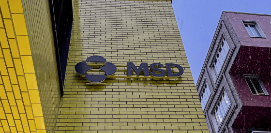 Branding und Signaletik für Pharmaunternehmen MSD in München