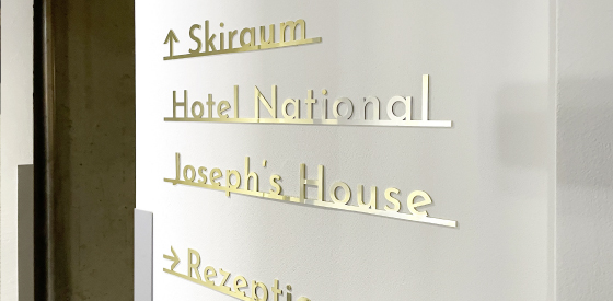 Neuer Glanz für das denkmalgeschützte "Hotel National" in Davos