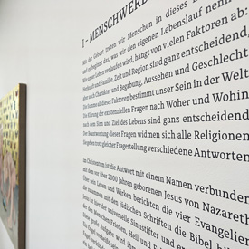 gow Werbetechnik-Know-how für das zweitgrößte kirchliche Museum der Welt