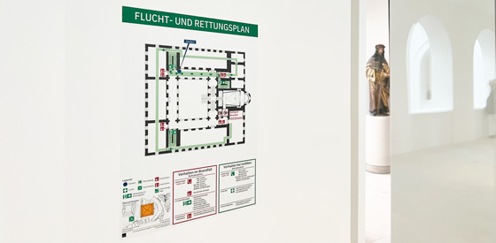 gow Werbetechnik-Know-how für das zweitgrößte kirchliche Museum der Welt