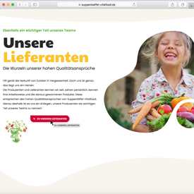 Kreativ und besonders: Neue Internetpräsenz für Bio-Catering Unternehmen Suppenlöffel Vitalfood GmbH