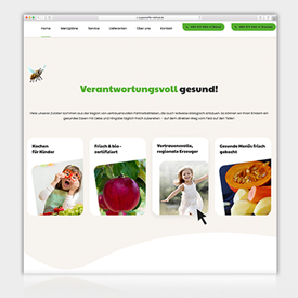 Kreativ und besonders: Neue Internetpräsenz für Bio-Catering Unternehmen Suppenlöffel Vitalfood GmbH