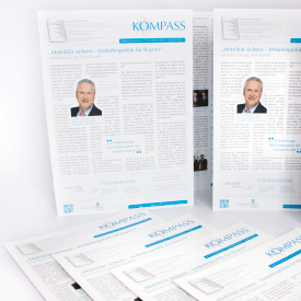 Corporate Publishing: Layoutdefinition für den  Wirtschaftsbeirat Bayern