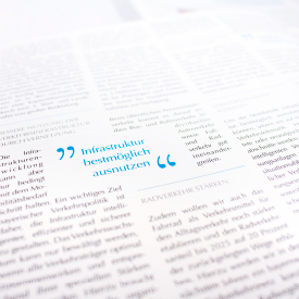 Corporate Publishing: Layoutdefinition für den  Wirtschaftsbeirat Bayern