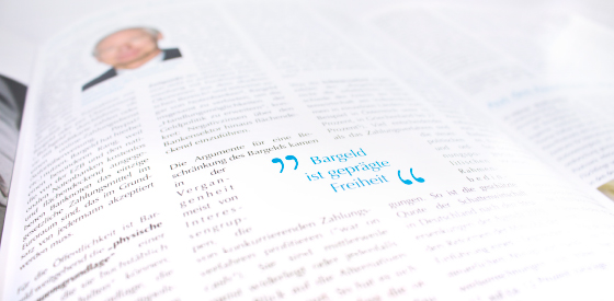 Corporate Publishing: Layoutdefinition für den  Wirtschaftsbeirat Bayern