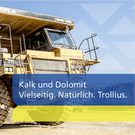 Corporate Design Konzeption & Internetpräsenz für  "Trollius Kalk und Dolomit"