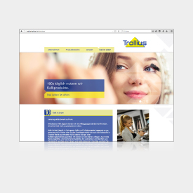 Corporate Design Konzeption & Internetpräsenz für  "Trollius Kalk und Dolomit"