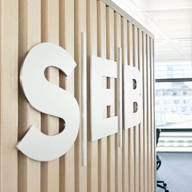 Signaletik und Branding für SEB Office in Frankfurt/Main