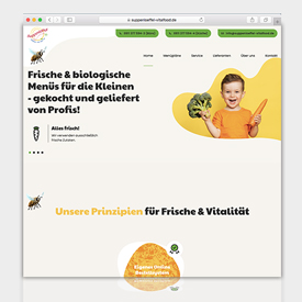 Kreativ und besonders: Neue Internetpräsenz für Bio-Catering Unternehmen Suppenlöffel Vitalfood GmbH